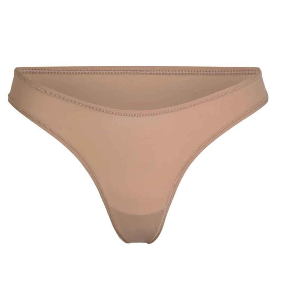 SKIMS DIPPED FRONT THONG UMBER XXS NWT in packaging